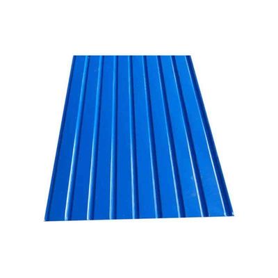 Kleur voorgeverfd gegalvaniseerd gecoat op maat gegorfd dakplaat voor huis frame dak