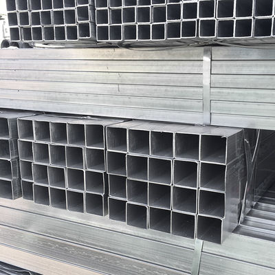 Vierkant 2.5x2.5 gegalvaniseerde stalen vierkantbuizen voor bouwmaterialen