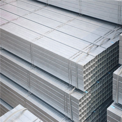 Vierkant 2.5x2.5 gegalvaniseerde stalen vierkantbuizen voor bouwmaterialen