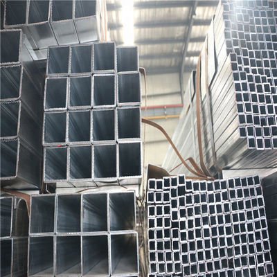 Vierkant 2.5x2.5 gegalvaniseerde stalen vierkantbuizen voor bouwmaterialen