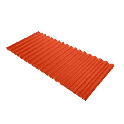 Op maat gemaakte gegolfde dakplaat PPGI dakplak 0,5 mm koudgewalst gegalvaniseerd dakplaat