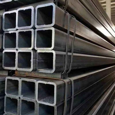 Vierkant ERW 65x65 10 x 10 koolstofstaal buis met gaten 80 x 80 Gecertificeerd door ISO9001
