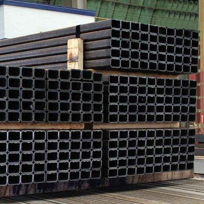 ASTM-standaard S235/S355 Klasse 12x12 Carbon Black naadloos vierkant stalen buispijp voor uw