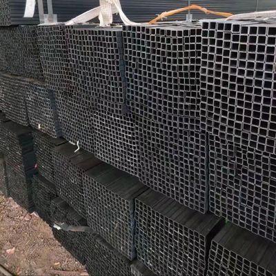 ASTM-standaard S235/S355 Klasse 12x12 Carbon Black naadloos vierkant stalen buispijp voor uw