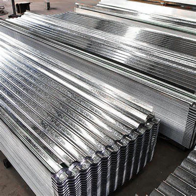 4x8ft koudgewalste gegolfde voorgeverfde gegalvaniseerde stalen dakplaten 0,8 mm-3 mm dikte