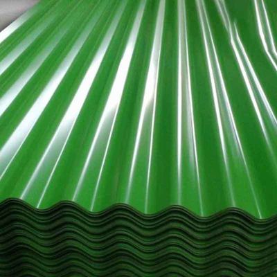 JIS ASTM PPGI Voorgeschilderd metalen dakplaat 24 Gauge 60g GI Zink gecoat