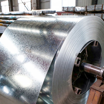 Structuurmateriaal Warmgewalst op basis van warm gedompeld Dx51d 120g Zink bedekt Gi staal gegalvaniseerd staal spoel