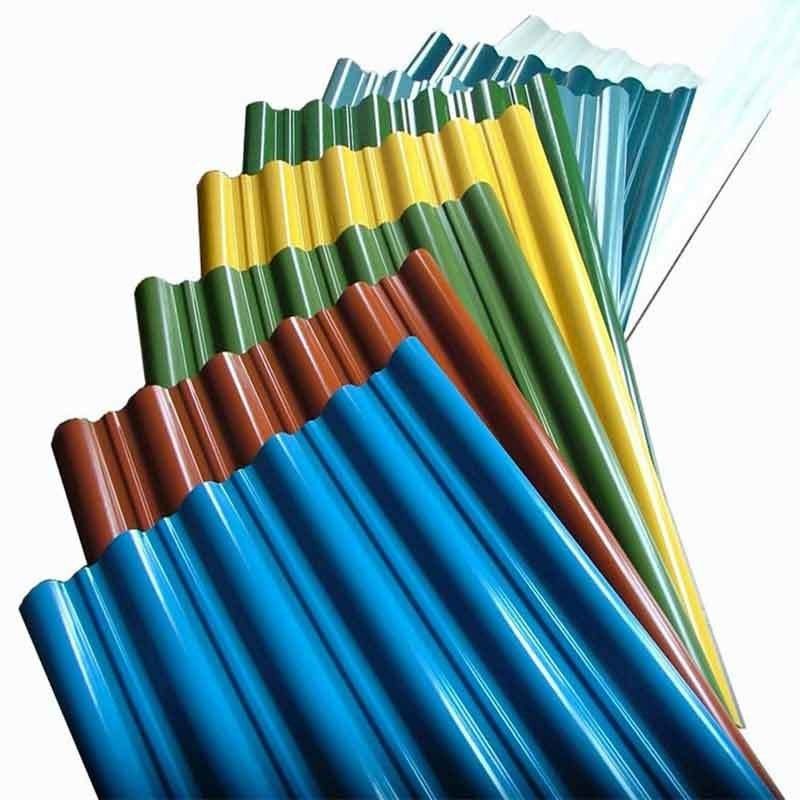 KS-certificaat Hoge sterkte 18 gauge kleur gecoate PPGI PPGL staalplaat gegorrelde daktegel